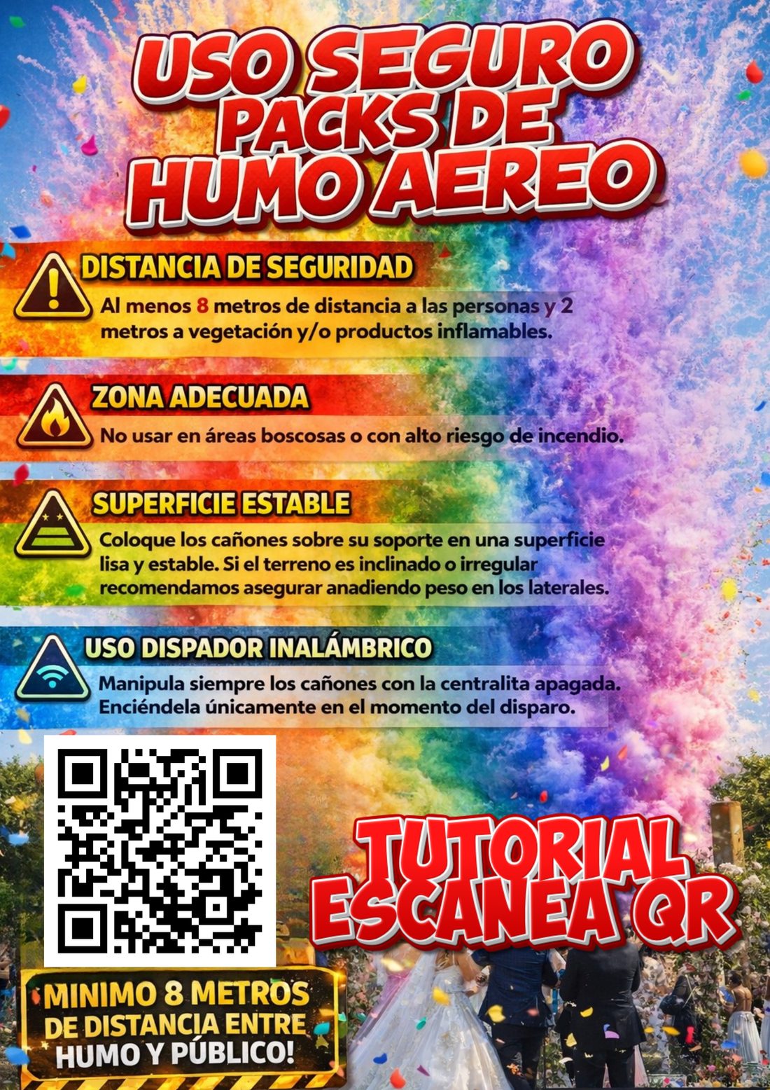 Cómo usar Humo Aéreo en tu Boda: Guía Completa 2026