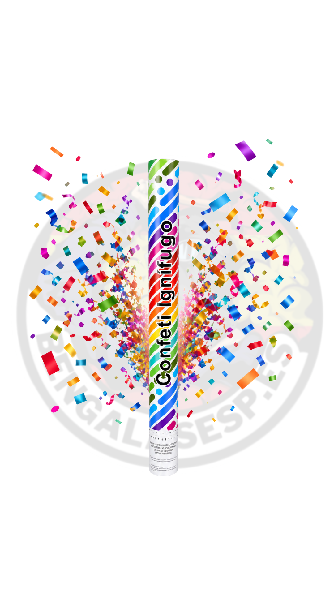 Cañón Confeti Ignífugo