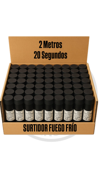 Caja Fuego Frio 2m20” (100 unidades)