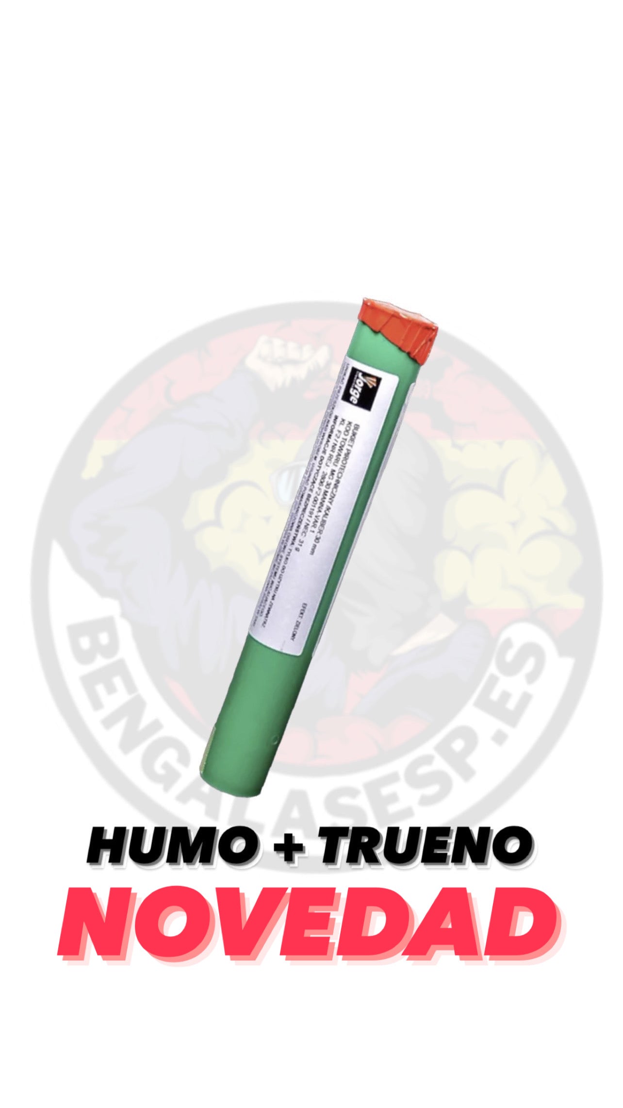 Cañon Humo Aereo + Trueno