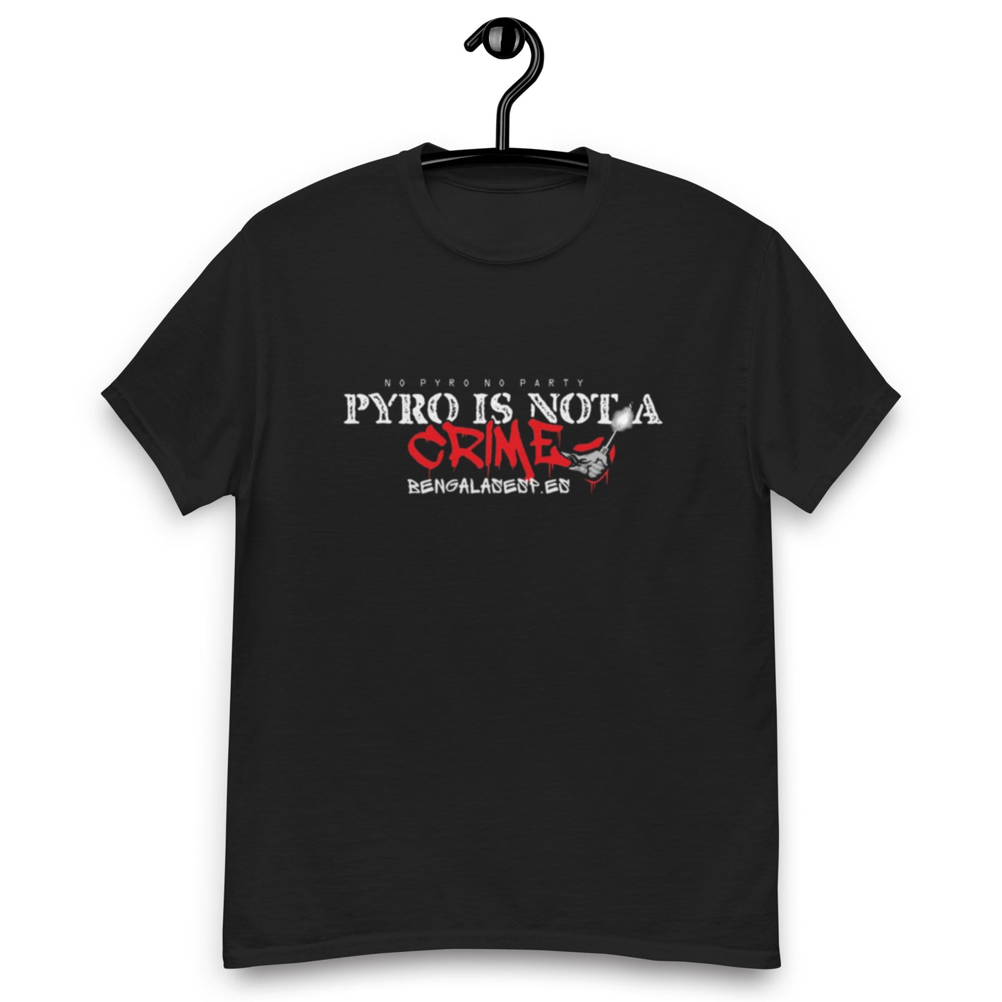 Camiseta Pyro is not a crime Graff